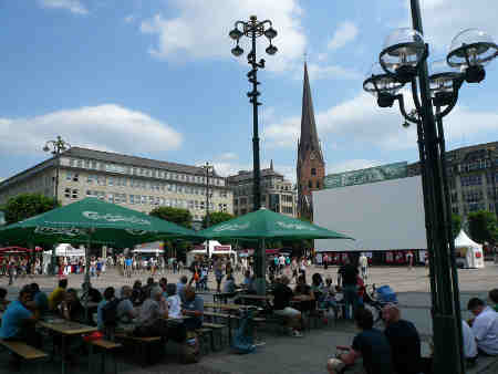 Freiluftkino Rathausmarkt